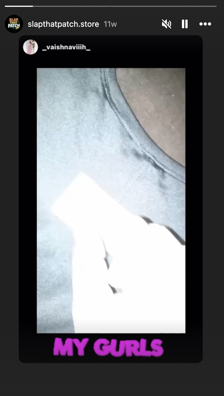 Customer review - Instagram Story